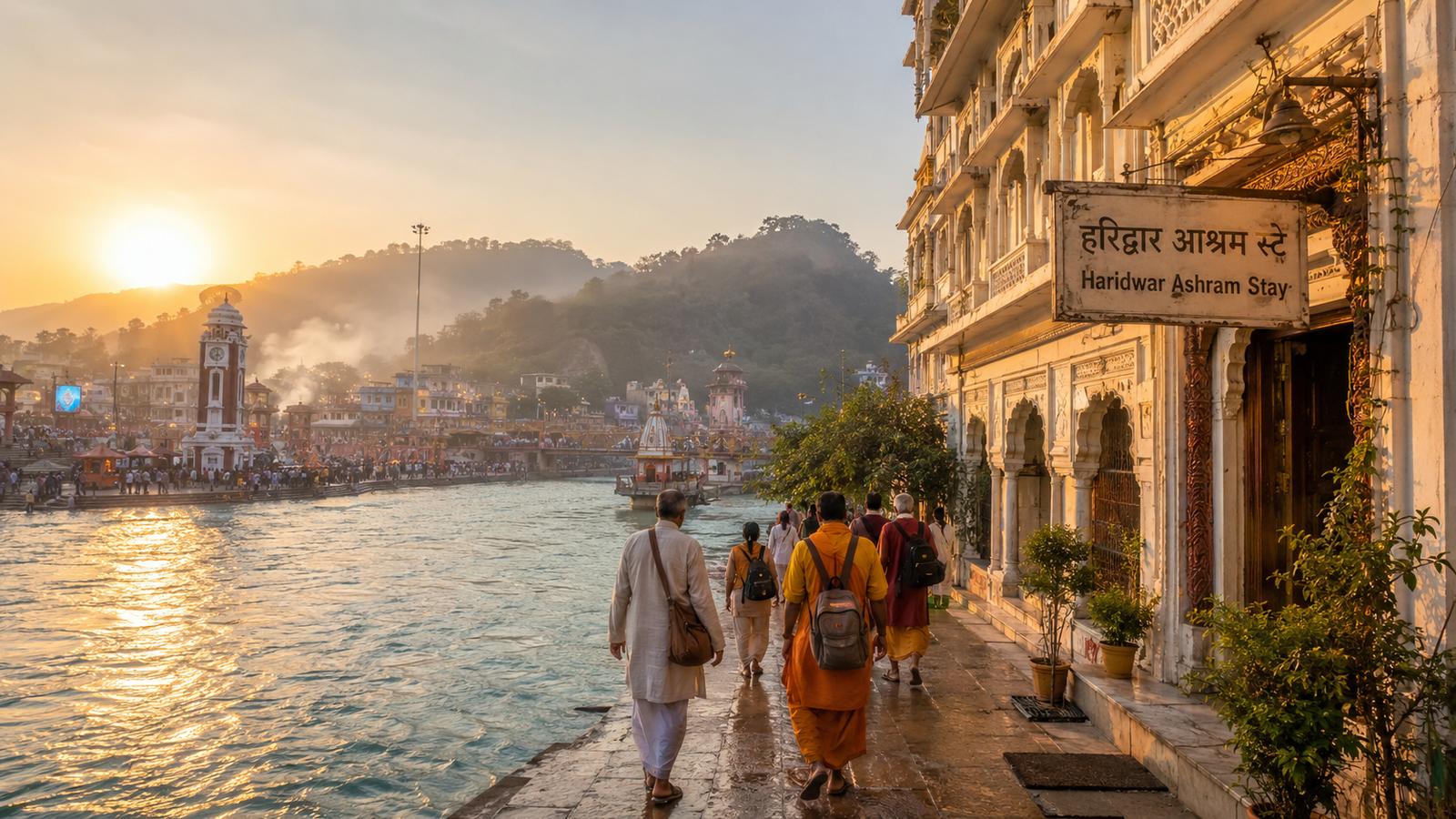 Best ashrams in haridwar